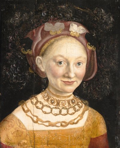 Retrato de la Princesa Emilia de Sajonia de Hans Krell